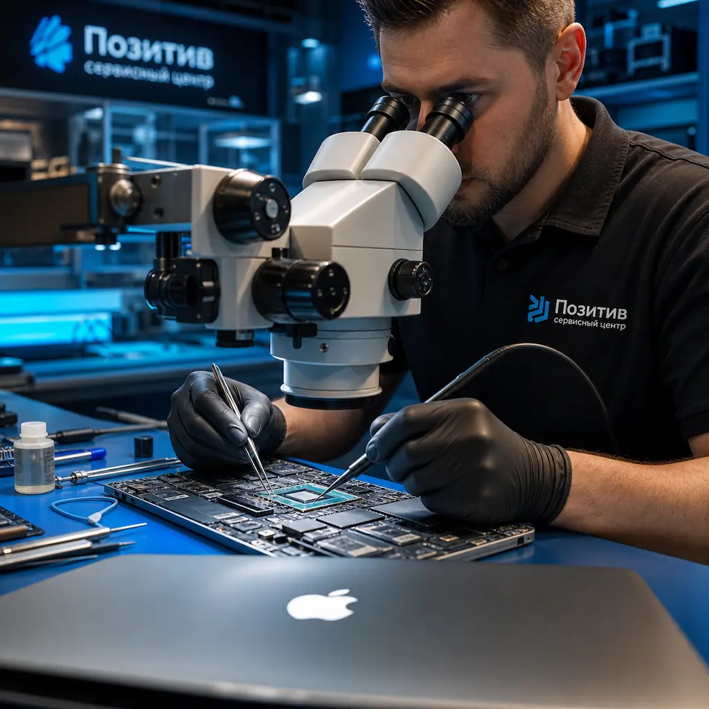 Замена видеокарты Apple MacBook в Московском