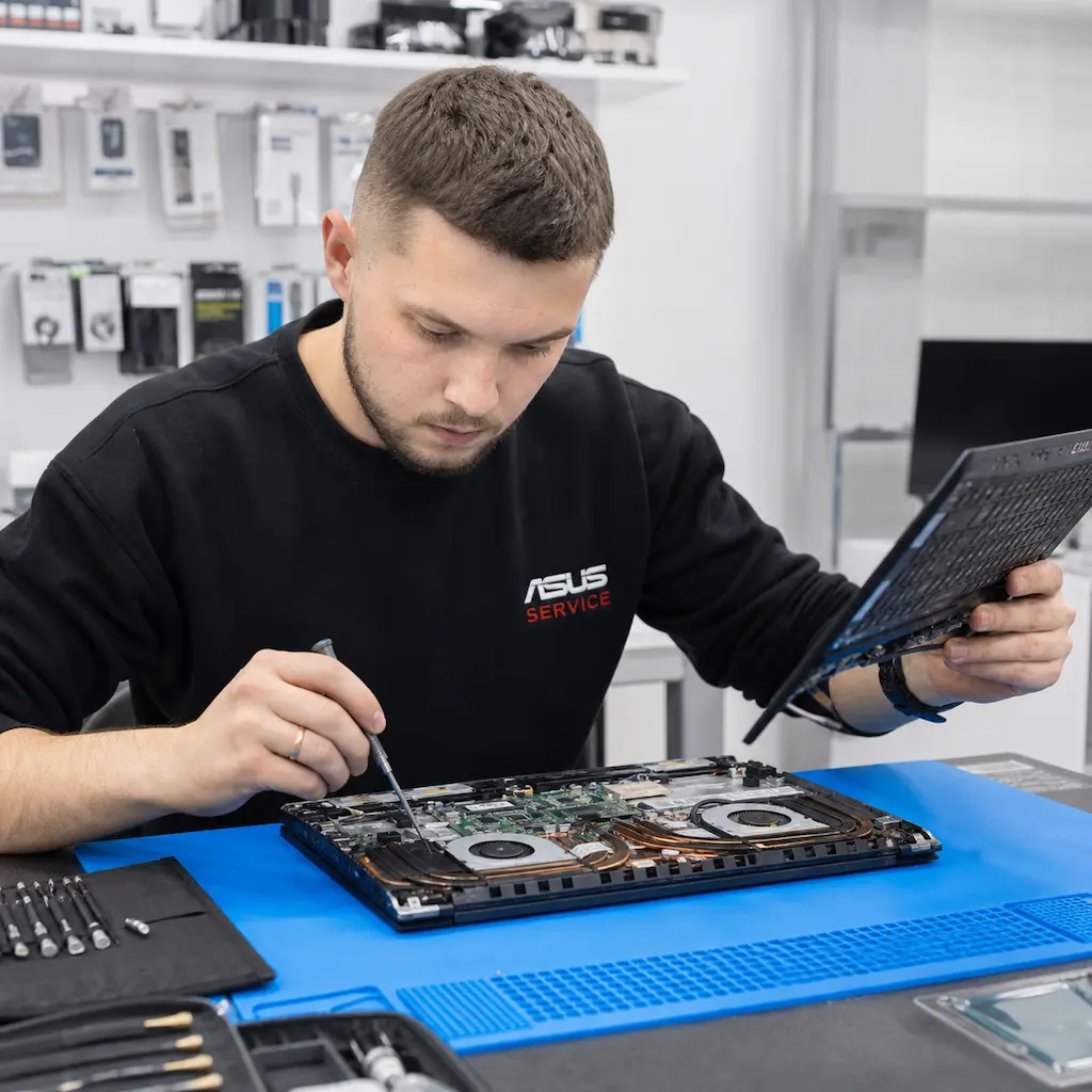 заменить клавиатуру на ноутбуке Asus в Московском