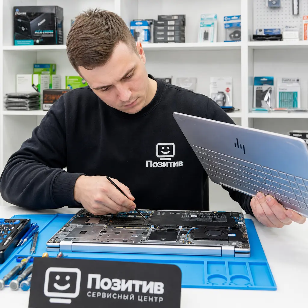 заменить клавиатуру на ноутбуке HP в Московском