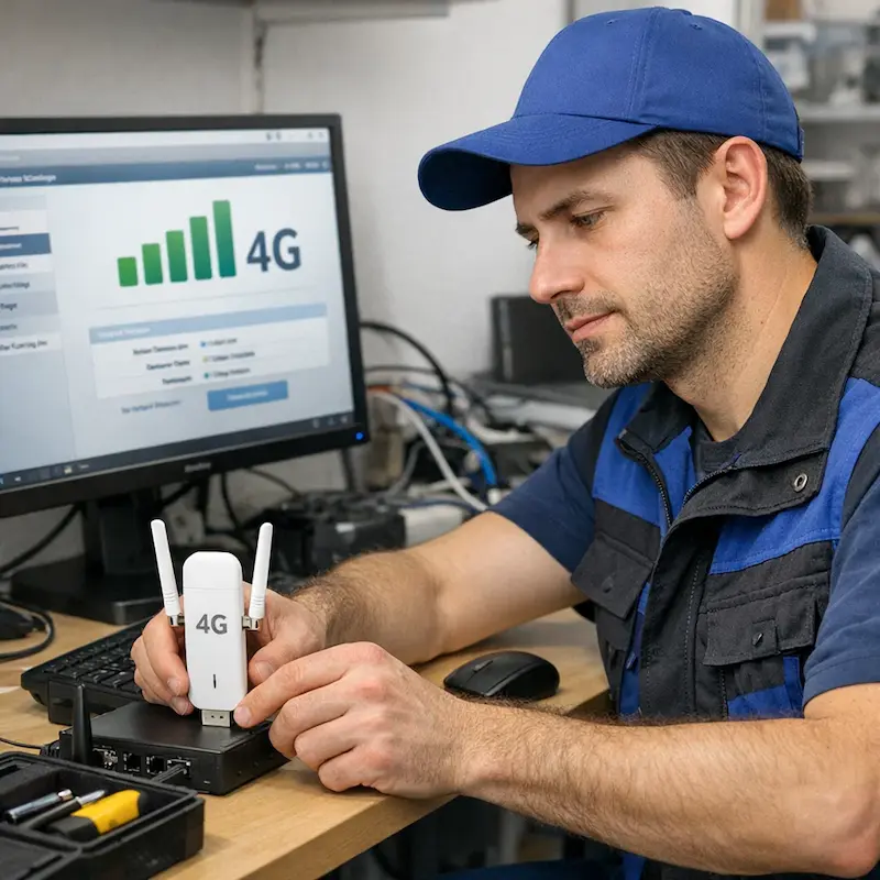 Настройка LTE модема в Московском