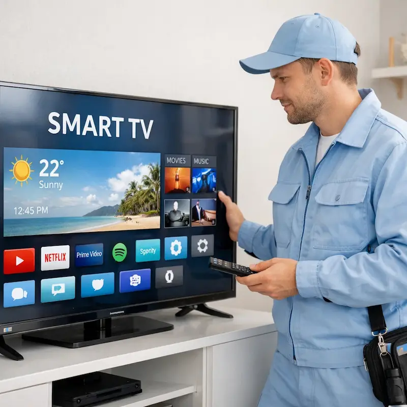 Настройка Smart TV в Московском