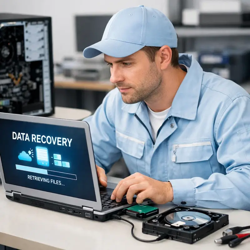 Восстановление данных и файлов в Московском