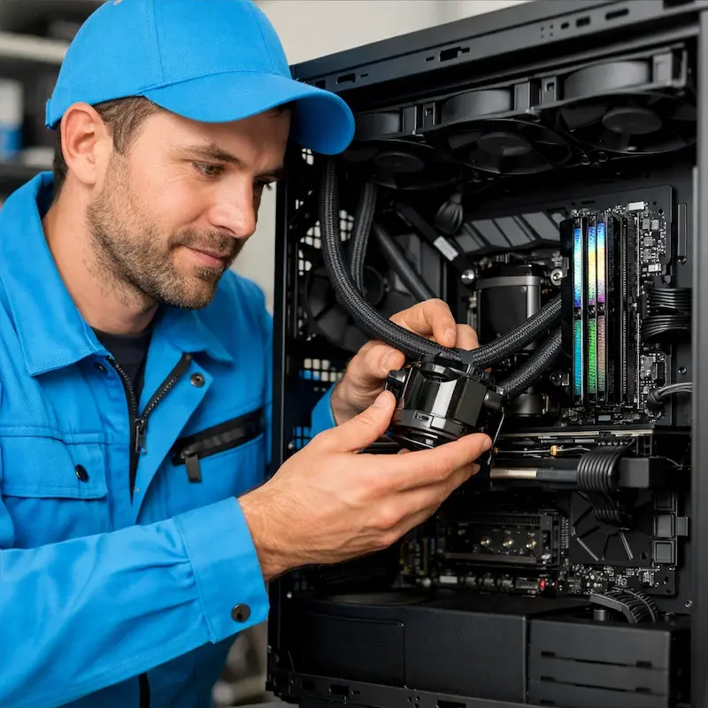 Установка СЖО на ПК в Московском