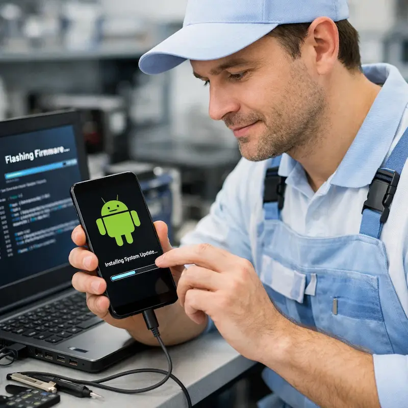 Перепрошить телефон в Московском